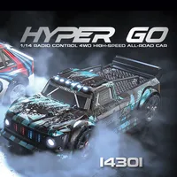 HYPER GO MJX 14301 14302 14303 1/14 RC Car Brushless 2.4G Remote Control 4WD Off-road 55km/h High Speed RC Car Truck Hobby Toy 2
