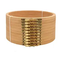 High Quality Beech Wood Embroidery Hoop Wooden Embroidery Circle Rings Holder For Embroideri Cross Stitch Home Sewing Tools - Image 3