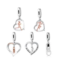 Fit Original Pan Charm Bracelet 925 Silver Love Running Girl Run Running Shoe Sneaker Bead For Making Runner Berloque 1