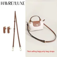 Sangle de sac à bandoulière de remplacement en cuir pour Mini sac Longchamp, sangle d'épaule sans poinçonnage, accessoires de sac de Modification 1