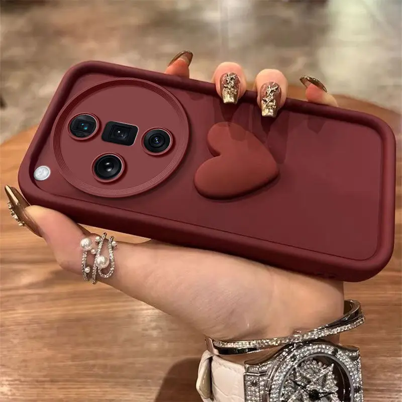 Love Heart Shockproof Bumper Cover