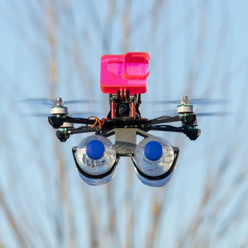 Sistema di lancio aereo rinforzato per droni FPV (versione Pro) — Elevata capacità di carico, montaggio a cinghia per esercitazioni di antincendio e soccorso - Image 5