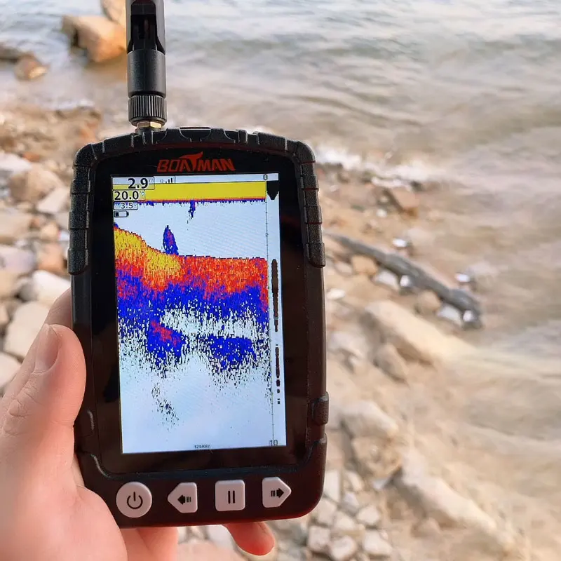 Boatman Handheld Wireless Fish Finder Bait Boat Long Distance Sonar
