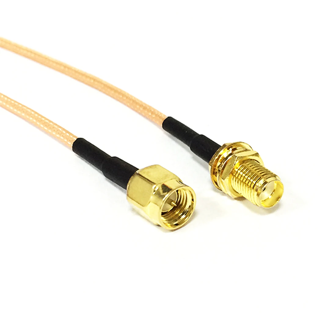Lots of 10pcs RF Pigtail Cable SMA Female Bulkhead To Male RG316 Adapter 15cm Wholesale