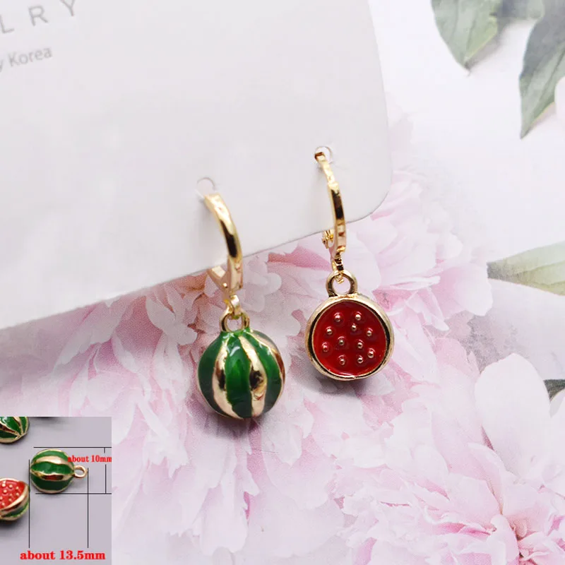3D Cherry Earrings For Women | Cute Sweet Red Cherry Fruit Dangle Drop Earrings