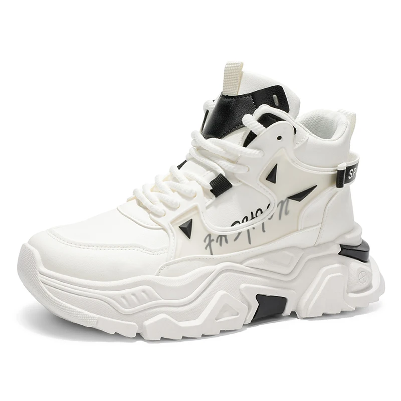 Mode Plattform männer Casual Turnschuhe Designer Atmungsaktive Wanderschuhe Wanderschuhe Mann Laufschuhe Outdoor Jogging Sport Schuhe – Detail 6