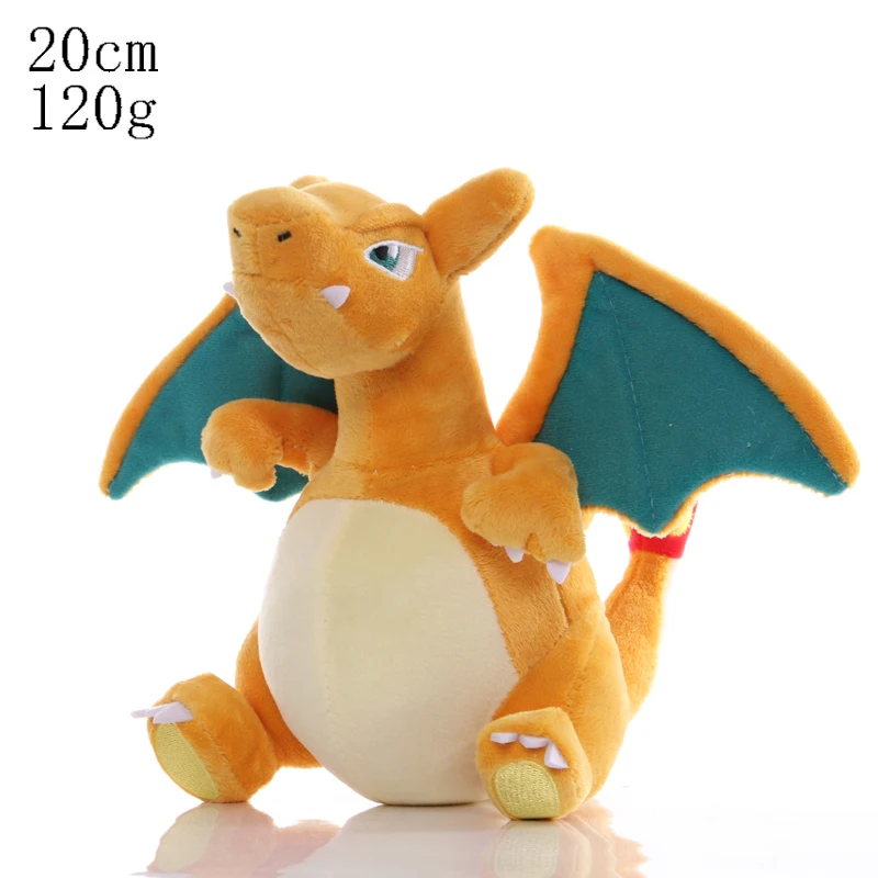 thumbnail image 1 of Juguetes de peluche de Pokémon Pikachu, Eevee, Charmander, Squirtle, Charizard, Sylveon, juguete de Anime, Gengar, Mewtwo, Scorbunny, muñecos de peluche, regalo para niños, 1 of 5