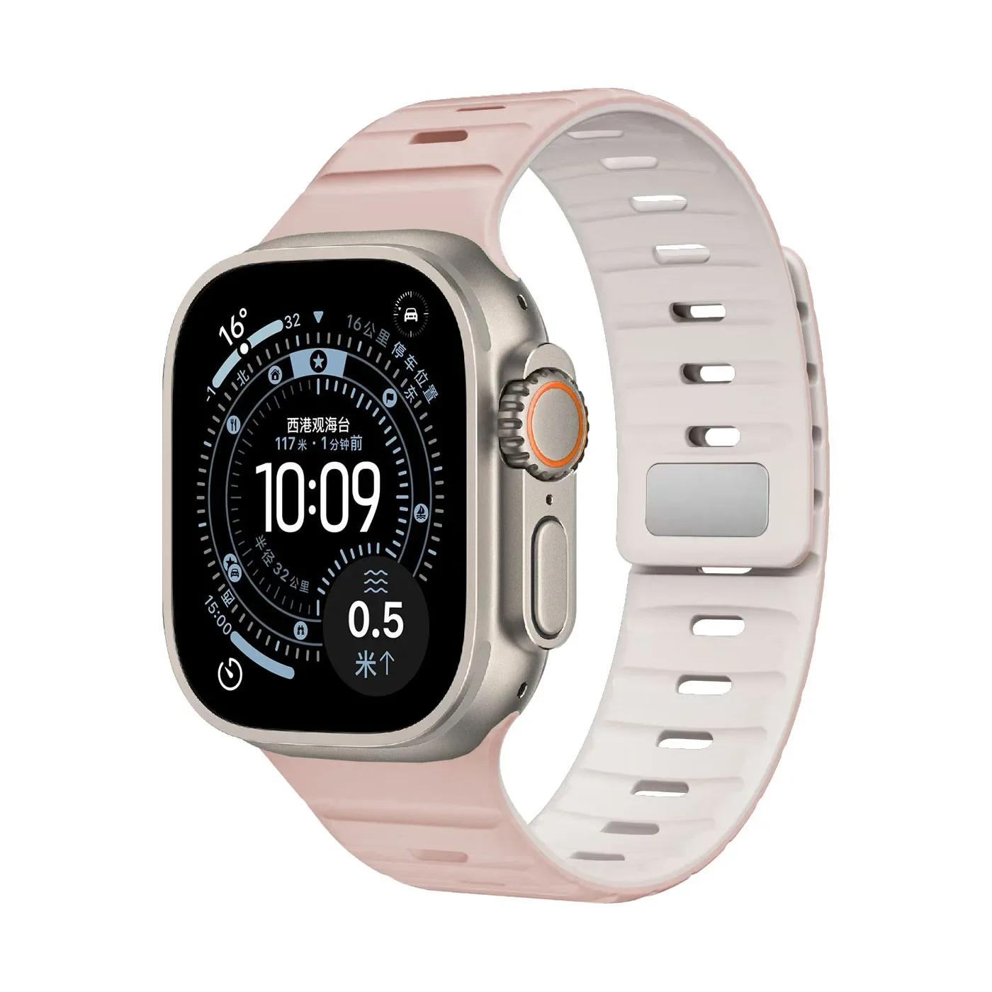 Magnetic Silicone Fashion Wristband