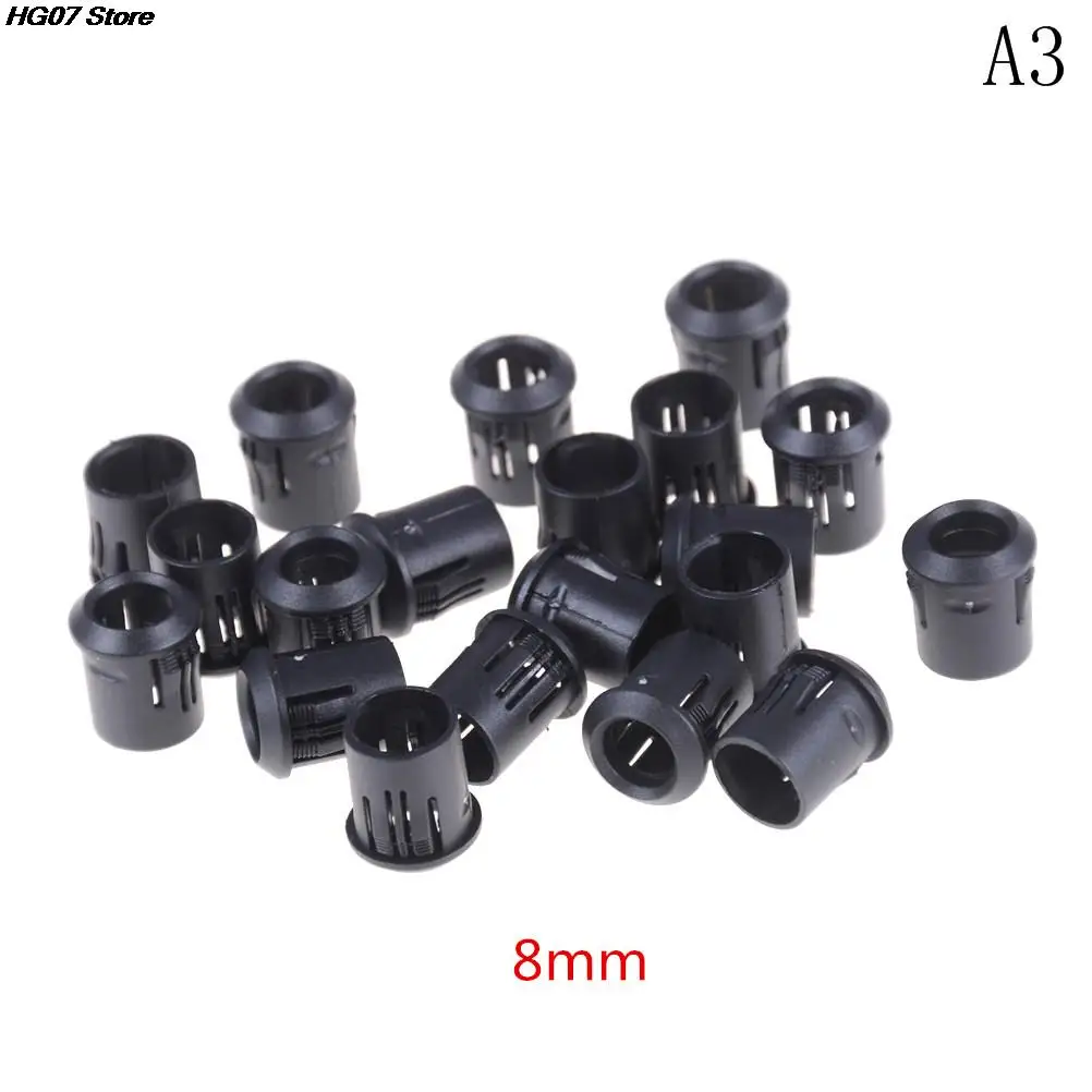 10/20/40pcs Plastic Lamp Bases LED Lamp Diode Holder Clip Bezel Socket Mount 3mm/5mm/8mm/10mm