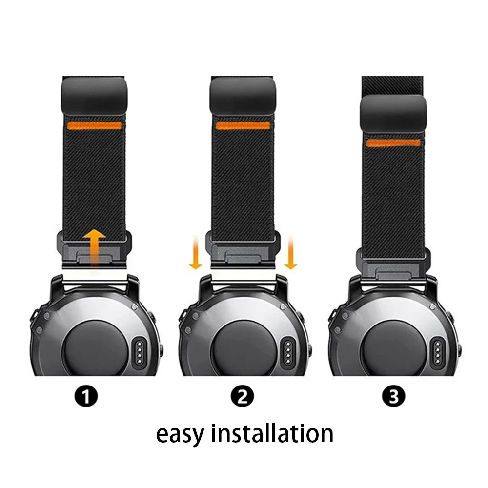Versatile Quick Fit Nylon Band - 26mm, 22mm, 20mm Strap Belt