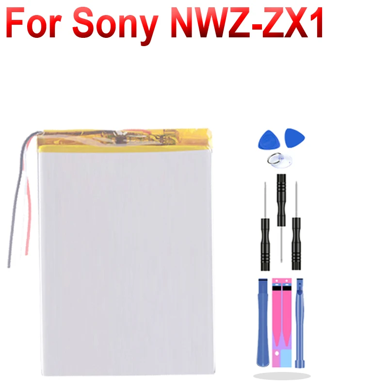 Battery For Sony Nwzzx1, Walkman Nwzzx1 Batteries +usb Cable+toolkit
