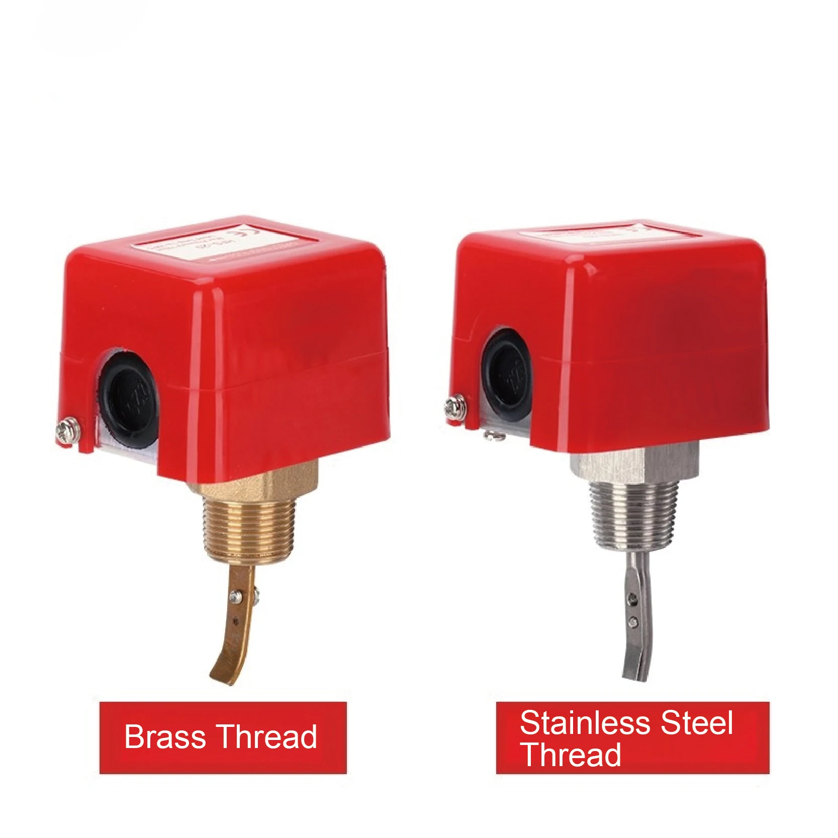 Paddle Flow Switch Target Flow Controller Adjustable Inline Liquid Sensor Mechanical Pipe Fluid Monitor