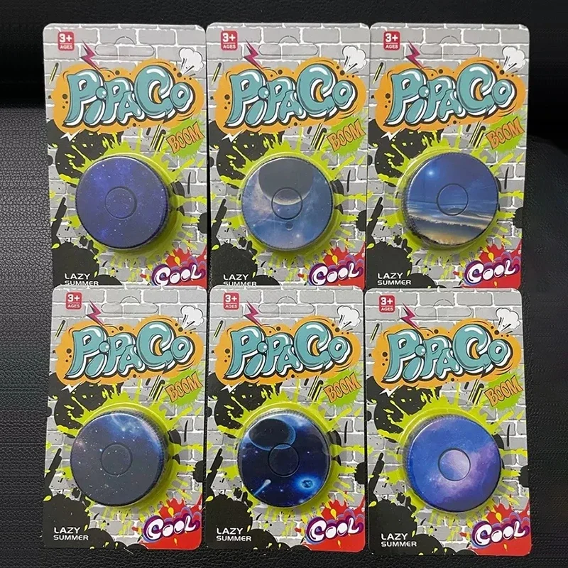 Coin Star Fidget Toys Adults Children EDC Mini Snap Finger Antistress Hand Push Pop Coin Gyro Fidget Spinner Magnetic Hand Toy