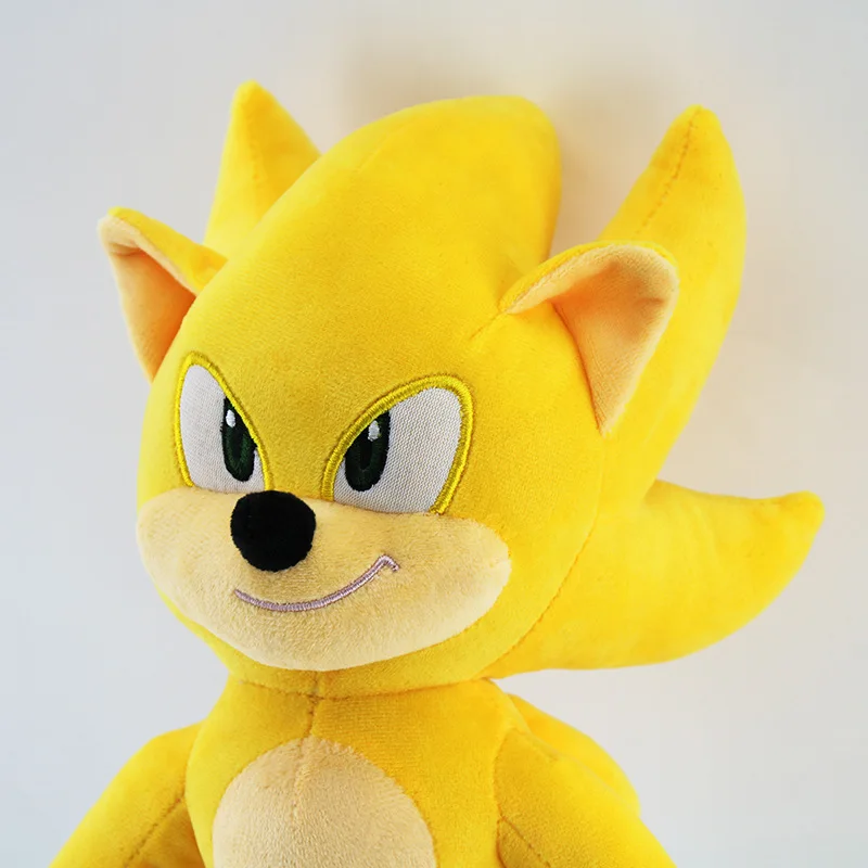 25-36cm super sonic ouriço macio pelúcia boneca dos desenhos