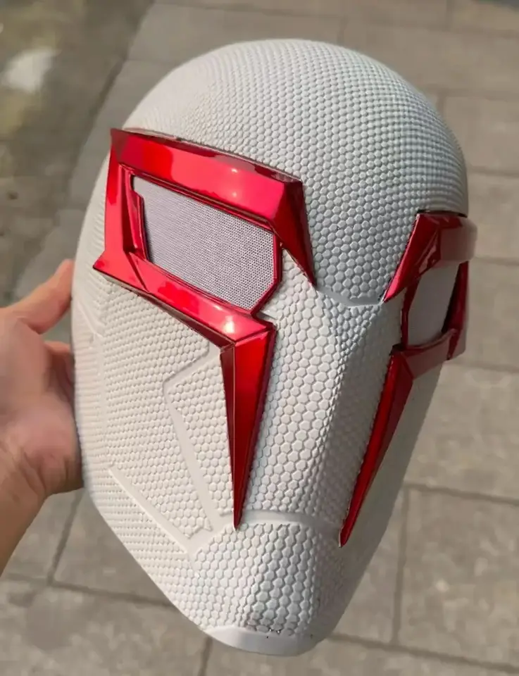 スパイダーマン 2099 ヘルメット ファイバーグラス 非3Dプリント