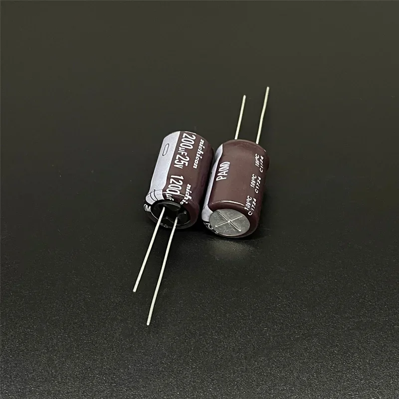 5pcs/50pcs 1200uF 25V NICHICON PA Series 12.5x20mm 25V1200uF Low Impedance Long Life Aluminum Electrolytic capacitor electrolytic capacitor aluminum capacitor aluminum electrolytic capacitor