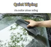 Car Soft Silicone Scraper Non-Scratch Window Water Wiper Handy Squeegee wrap tools Drying Blade Clean Scraping Film Accessories