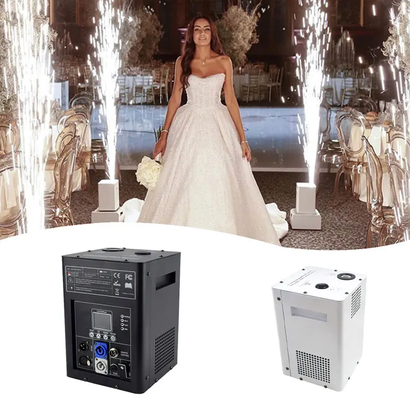 2Pcs 600W Cold Spark Machine DMX Remote Cold Firework Fountain Stage Spark Machine For Wedding Party Show Birthday free shipping 2pcs lot 3d printer cnc machine parts aluminum timing pulleys 12 teeth 2gt 12t timing pulley