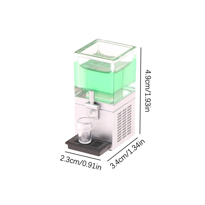1:12 Dollhouse Miniature Juice Machine Cup Set Coffee Machine Mixer Machine Model Kitchen Doll Electrical Appliance Model Toys 6