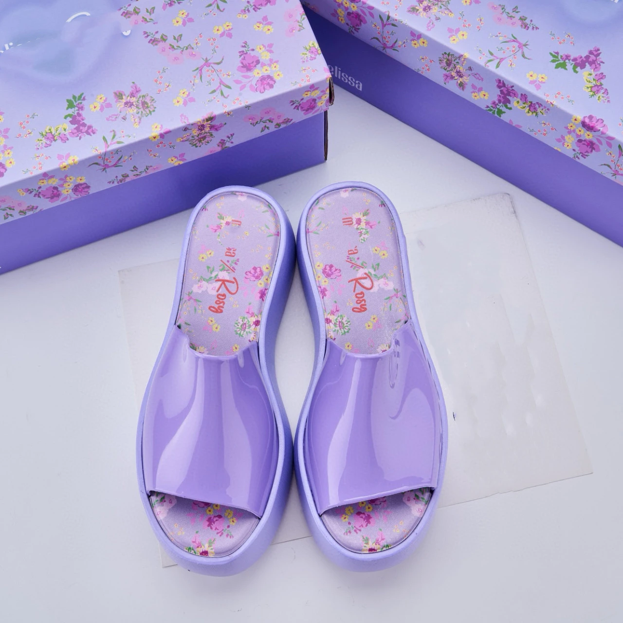 Mini Melissa Sandal Summe Women Slippers Wedges Platform