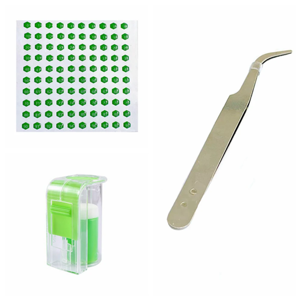 Queen Bee Marking Sticker Kit Bee Marking Tube and Tweezer Beekeeping Queen Cage Beekeeping Tool beekeeping tools beekeeping accessories
