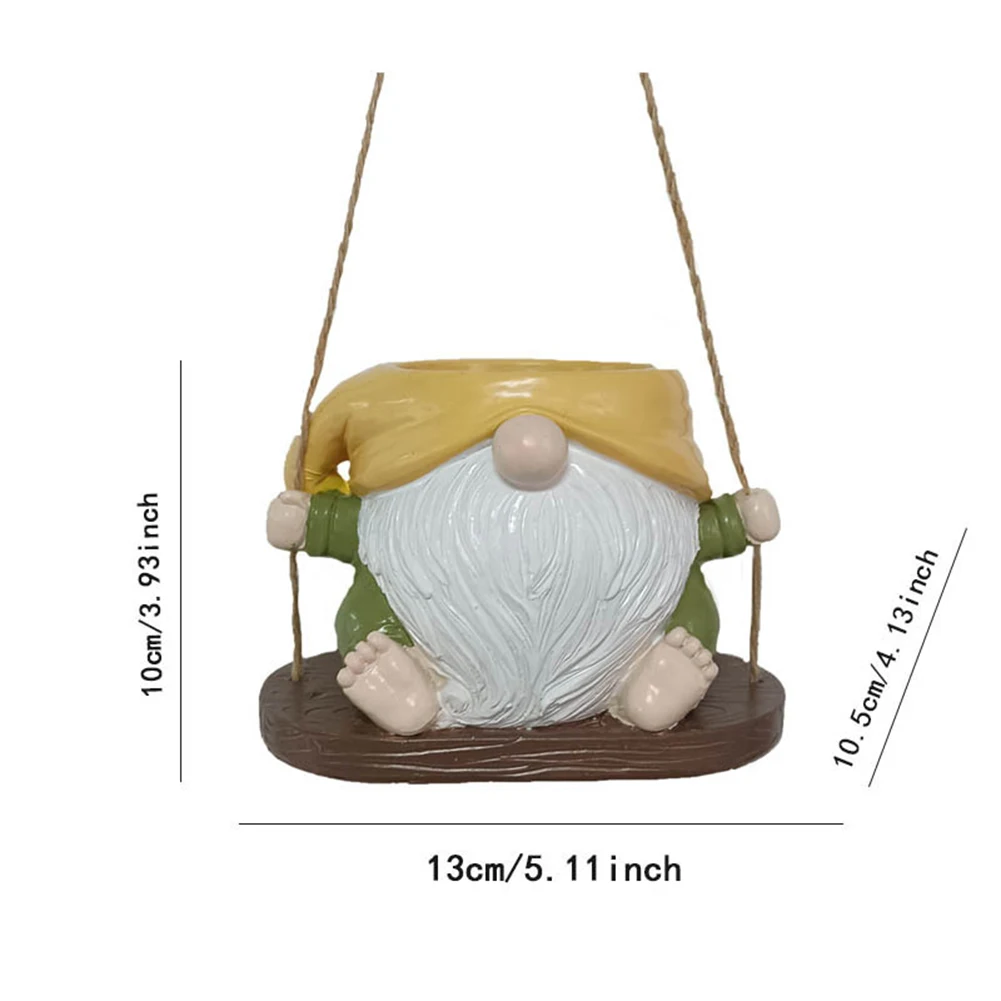 Hanging Planter Pot Creative Hanging Dwarf Planter Cute Plant Succulent Pots for Indoor Outdoor Plant