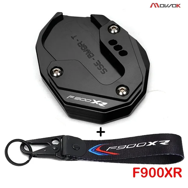 F900R F900XR Per BMW F900 R XR 2020-2025 Accessori Moto Cavalletto Piede Cavalletto Laterale Estensione Pad Piastra di Supporto F 900 X XR 2