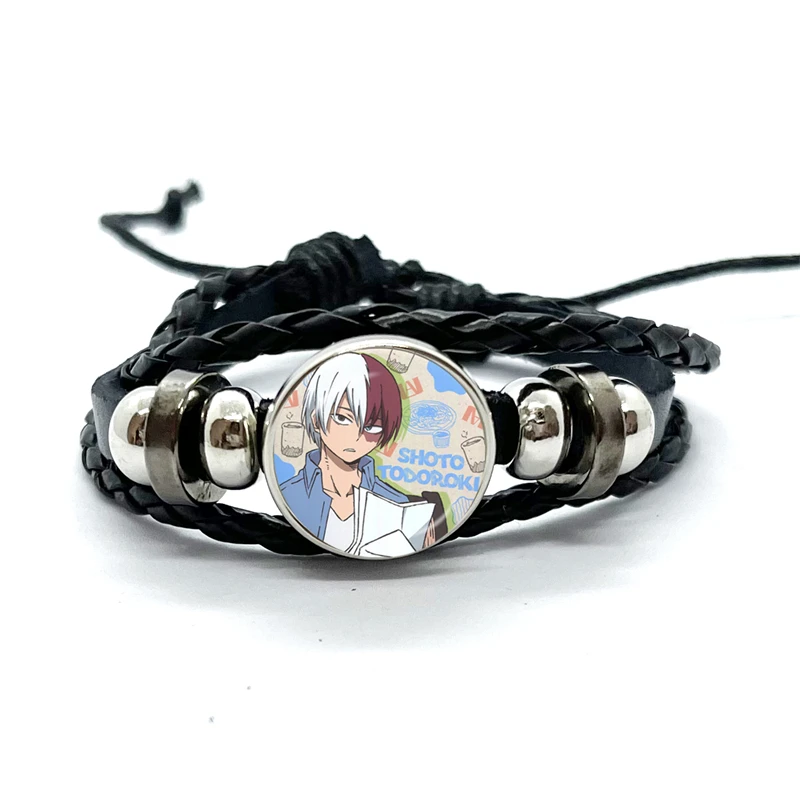 Anime My Hero Academia Cosplay Charm Hand Chain Wristband Wrist Strap Bracelet Jewelry Ornament Gift For Boys Girls 2
