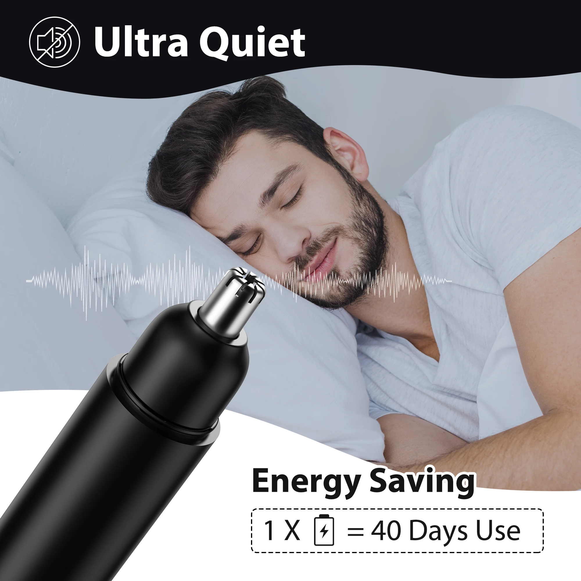 Sejoy Trimmer For Nose Unisex Mini Travel Electric Nose Ear Hair Trimmer Tourism Mini Unisex Painless Fast Nose Hair Clipper 4