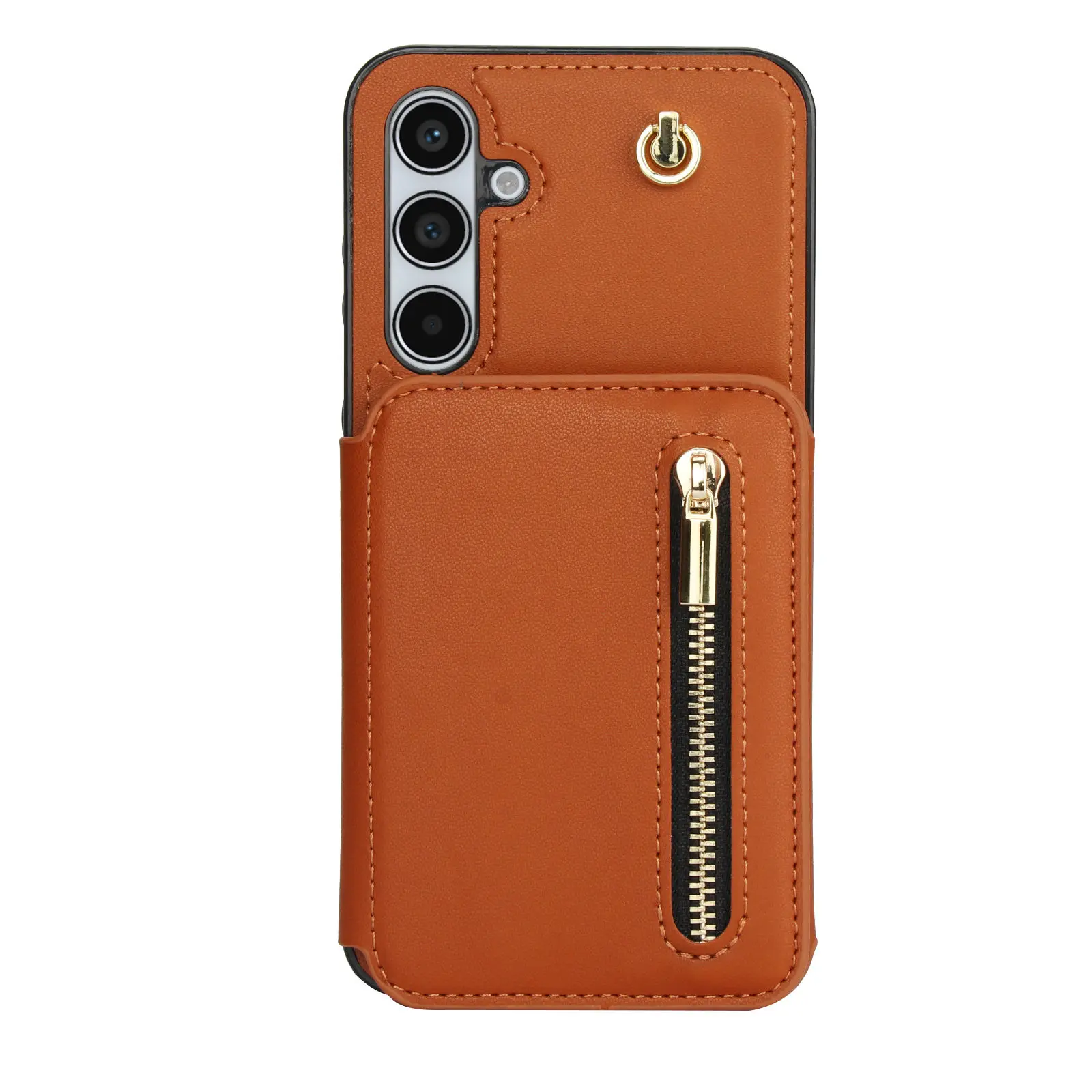 Zipper Wallet Purse Crossbody Case with Strap and Credit Card Holder