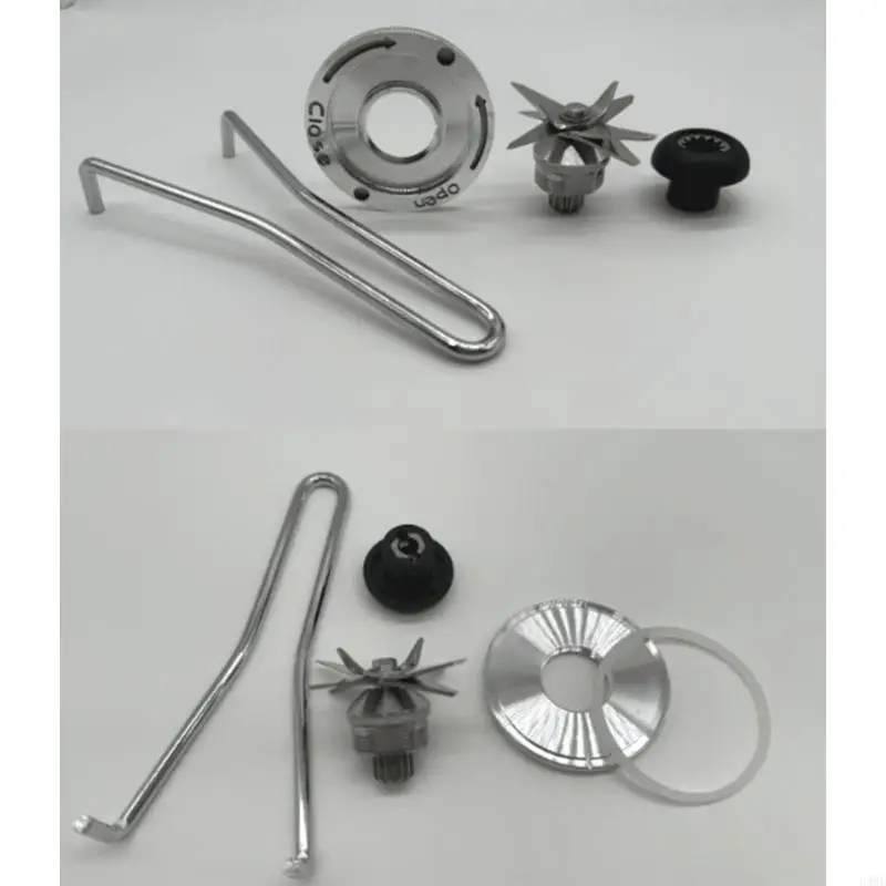 54 He Juicer Blade Blenders Blade Juicer 헤드 믹서 헤드 스테인레스 스틸 텍스처 360도 회전 쉬운 분해 767