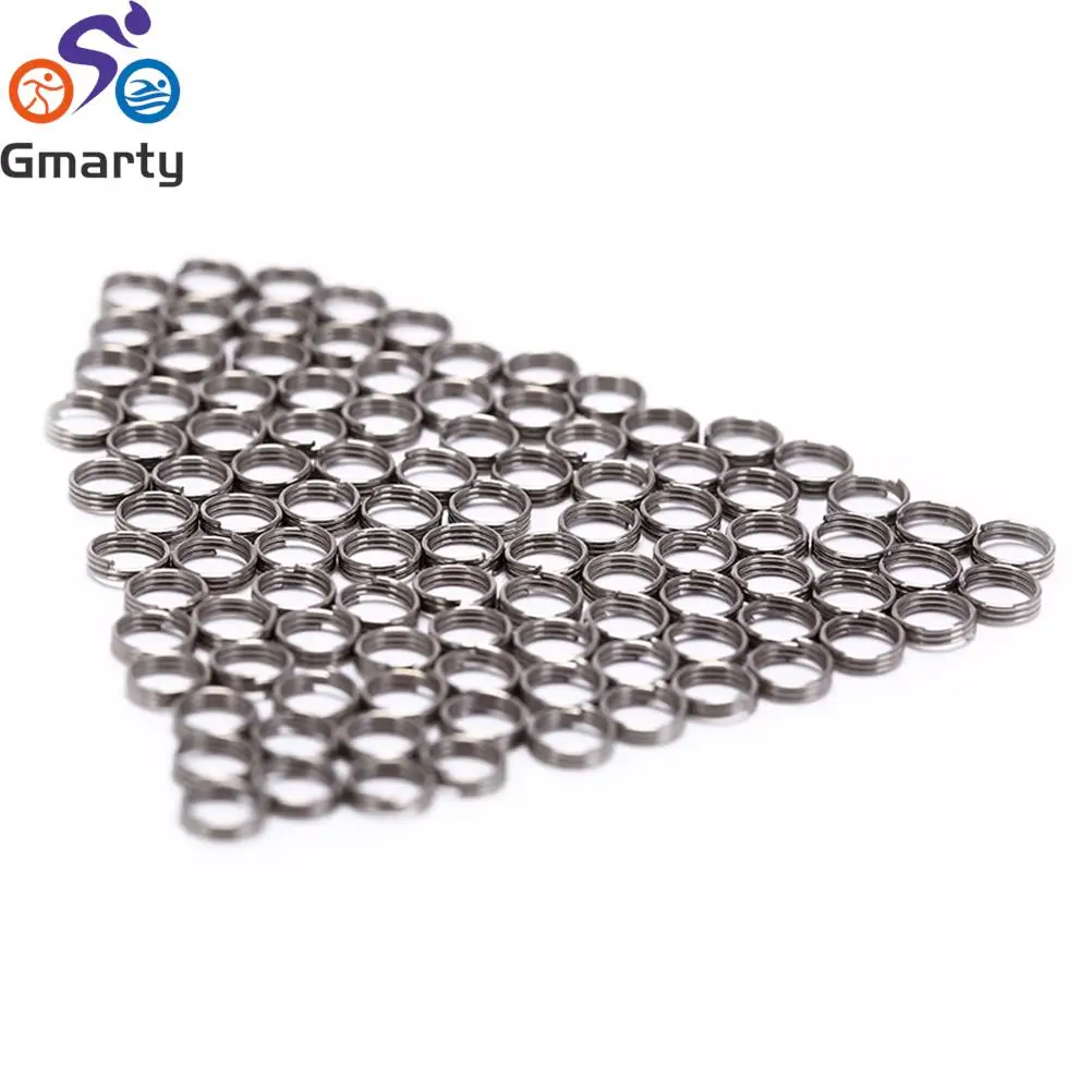 

100Pcs/lot for Nylon Darts Shafts Dart Accessories Professional Silver Dart Shaft Stainless Steel Rings