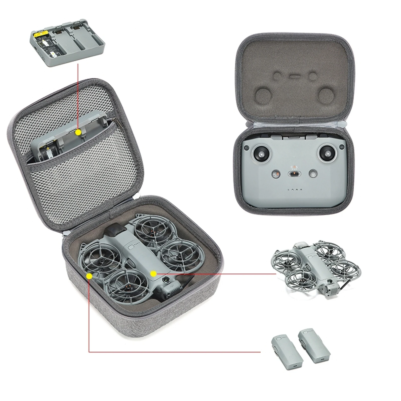 Étui de transport pour drone DJI Neo 2, sac de protection RC-N3