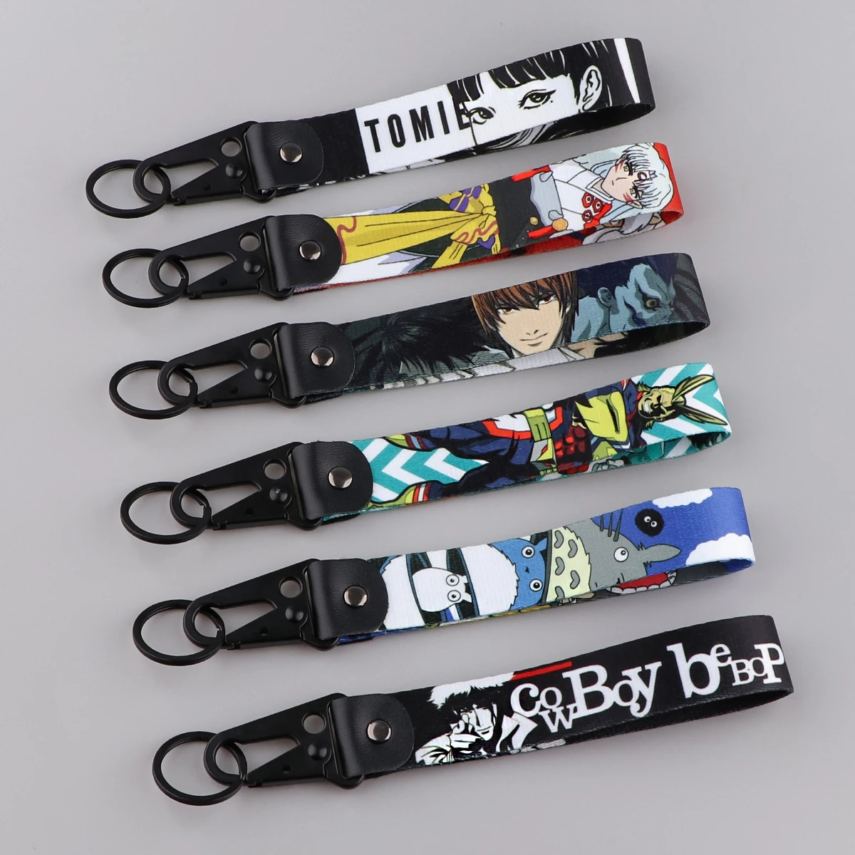 Original Novel Car Keychain Japanese Anime Keys Holder Accessories