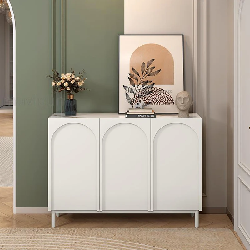 

Modern Sideboard Hallway High Furniture White Color Large Capacity Shoe Ark Room Apartment Home Furniture Minimalist Cabinet