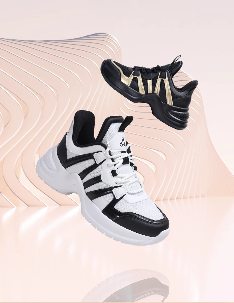 BREATH WALKER Sneakers Shoes for Women Summer Breathable  Running Health High Quality Fashion Unisex Light Athletic Masage Shoes