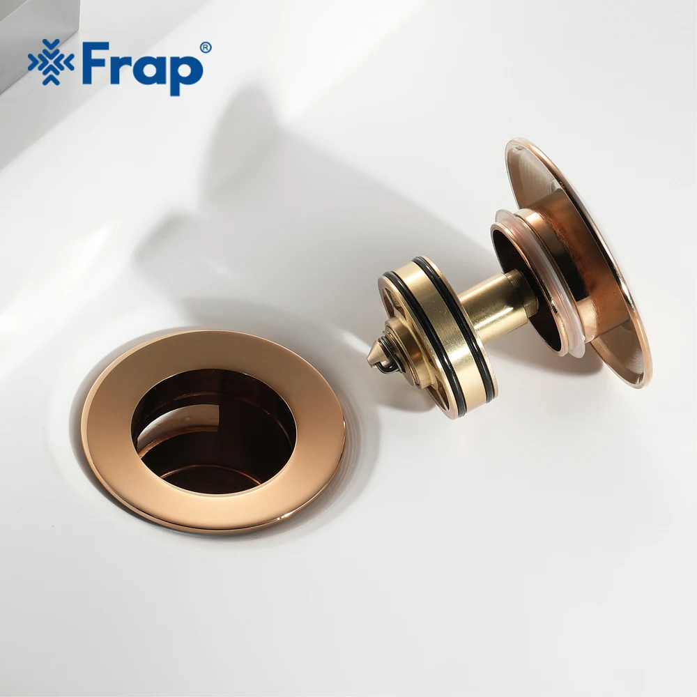 Frap Bathroom Accessories Basin Sink Pop Up Drain Long Drainage System Drain Faucet Accessories