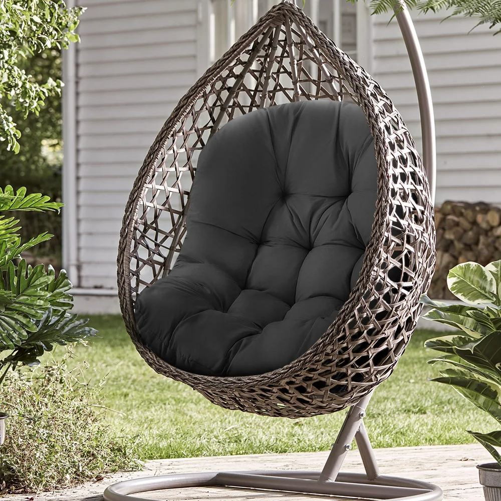 Hanging egg shaped swing chair seat cushion thickening Hanging egg chair replacement seat cushion cushion
