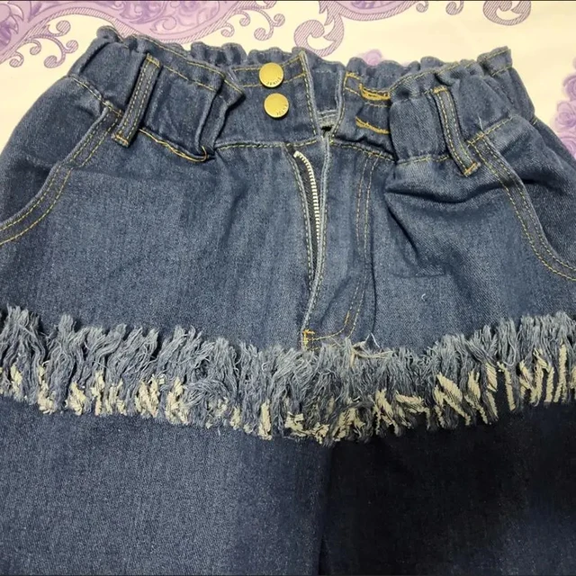 편안함과 스타일을 위한 오버사이즈 데님 바지
