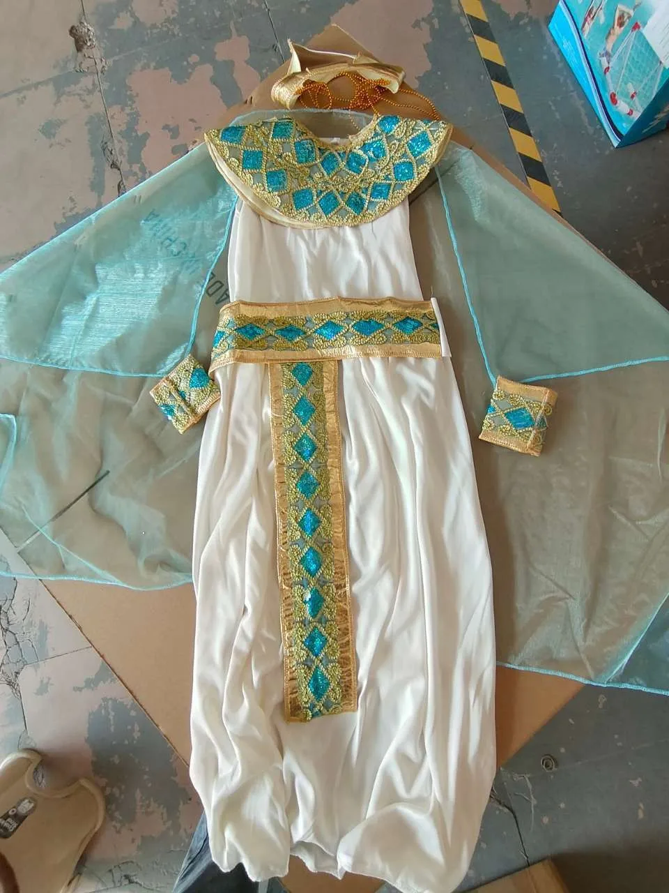 Antico Egitto Costume Bambina Cleopatra Costume Carnevale Bambina