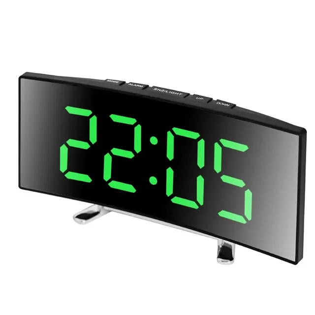 Curved Electronic Alarm Clock 1