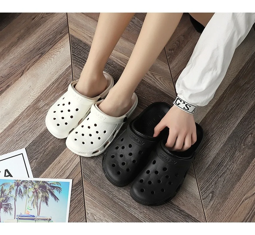 

Women's Sandals 2022 Shoes Flat Soft Non-slip Slippers Home Garden Indoor Outdoor Beach Summer ccroc Sandal Men Woman Men's