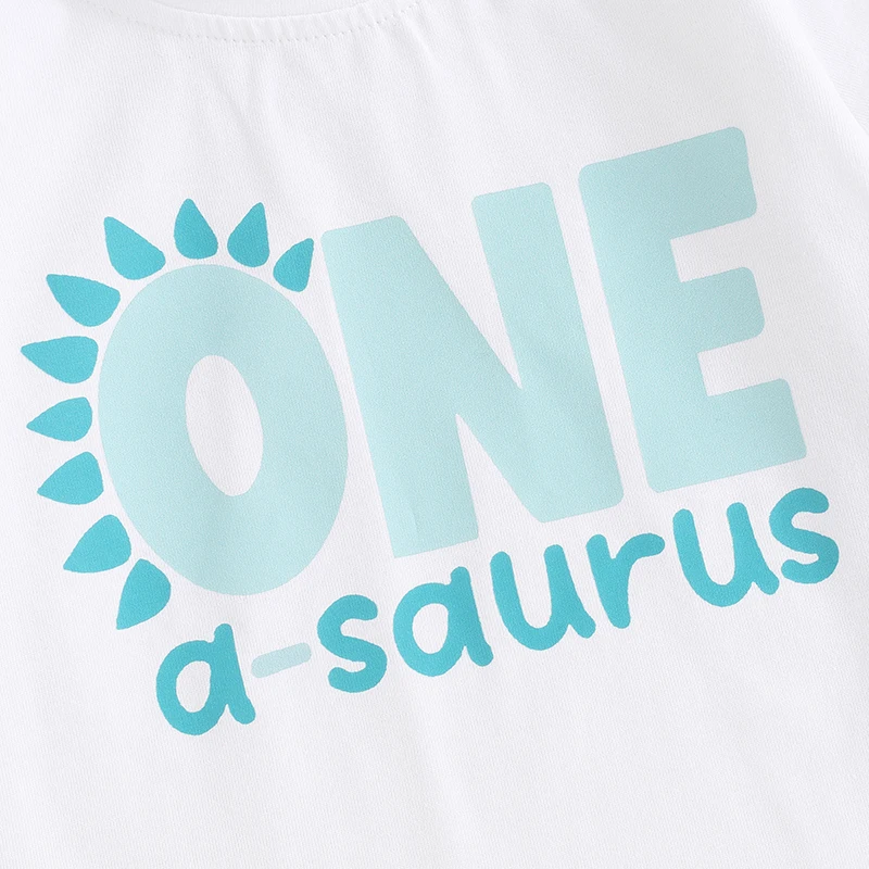 Description Picture 6 of itemKids Boys Shorts Set Short Sleeve Letters Print T-shirt with Elastic Waist Shorts Birthday Outfit Summer Outfit