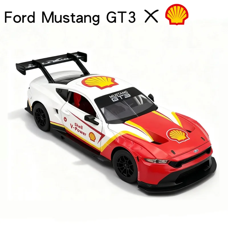 BMW M4 GT3 & Audi R8 LMS Alloy Sports Car Diecast with Sound and Light - Kids Toy Gift Edition