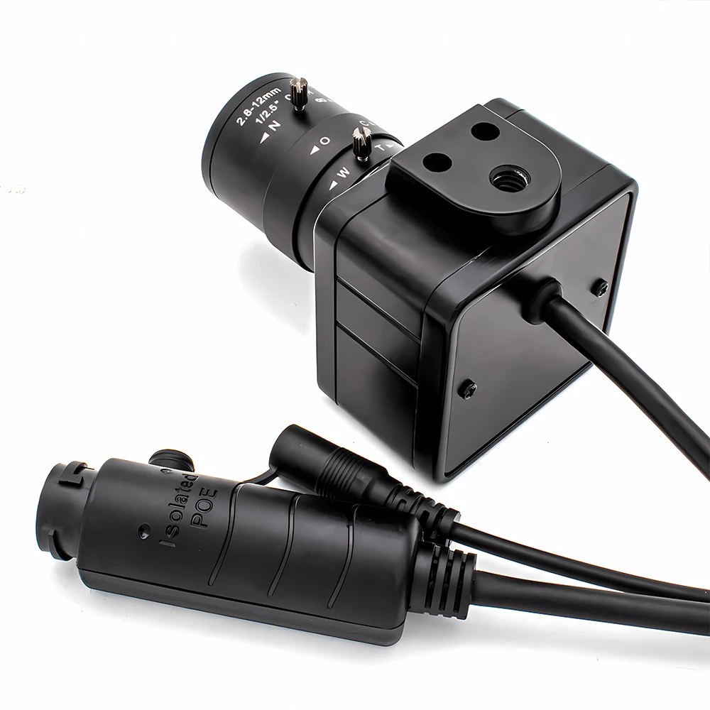 3/4/5/8MP MINI IP Camera 2.8-12mm Varifocal Lens Support Onvif RTSP H.265 P2P CC