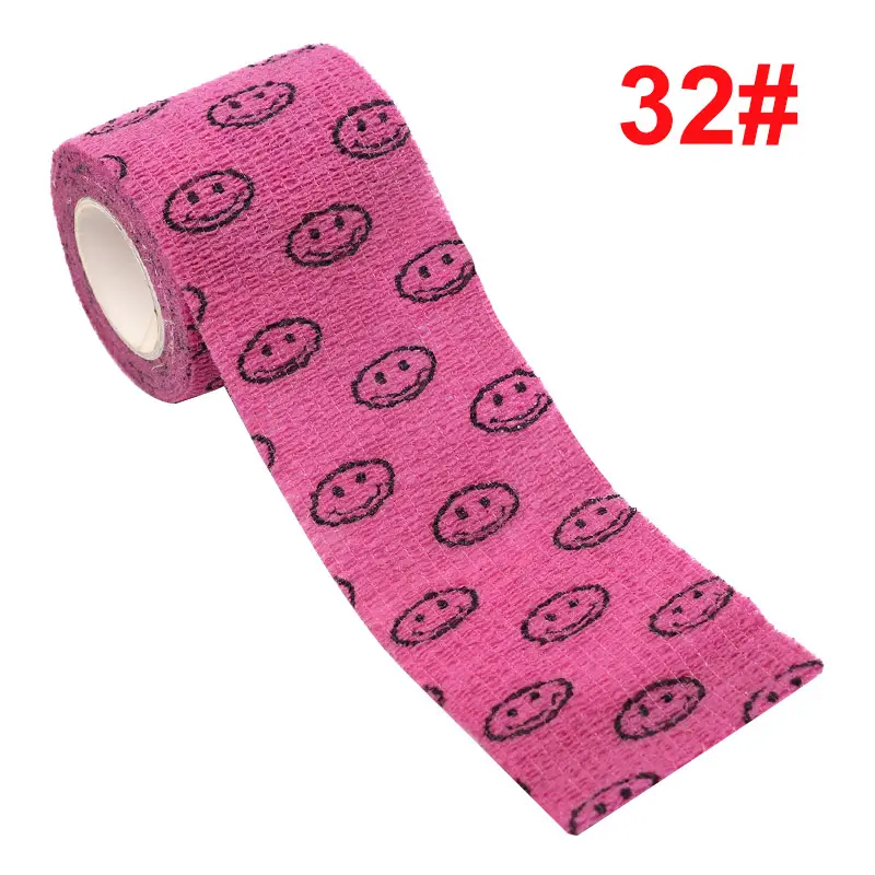 Animal Pattern Printed Self Adhesive Elastic Bandage 4.5m Sports Wrap Tape for Finger Joint Knee First Aid Kit Pet Tape - Image 23
