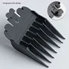 10Pcs Professional Hair Clipper Limit Guide Comb Trimmer Guards Attachment 1.5-25mm Universal Haircut Tool Clipper Limit Combs 4