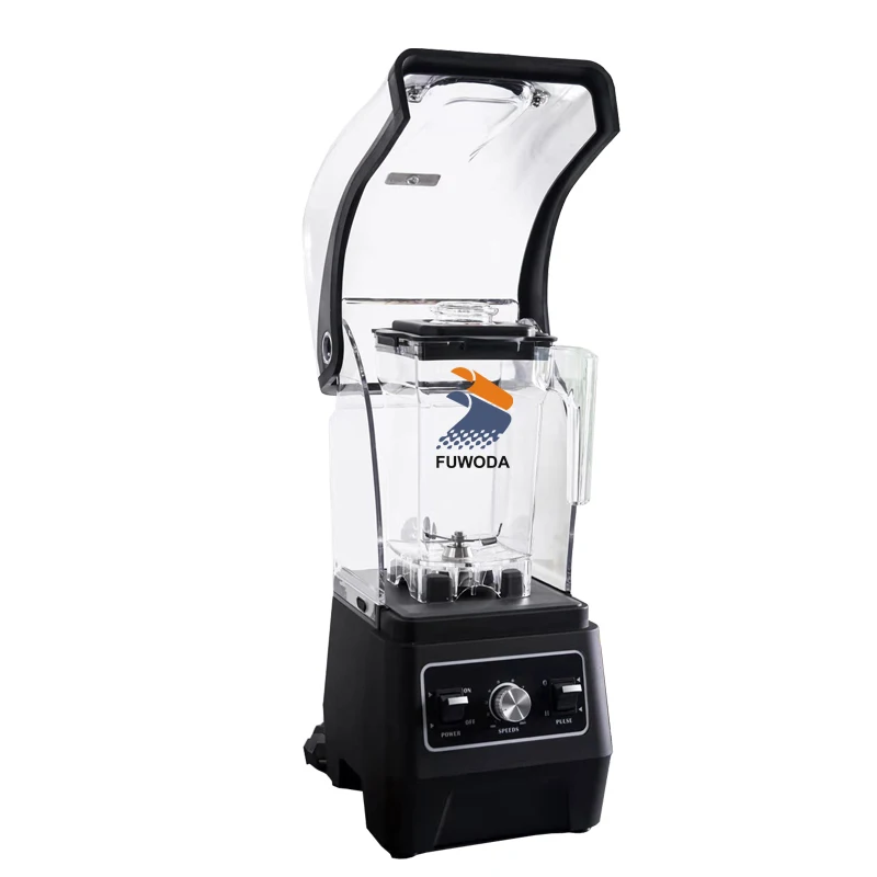 1800W Heavy-Duty Design with Cover Blender for Store Carrying Et