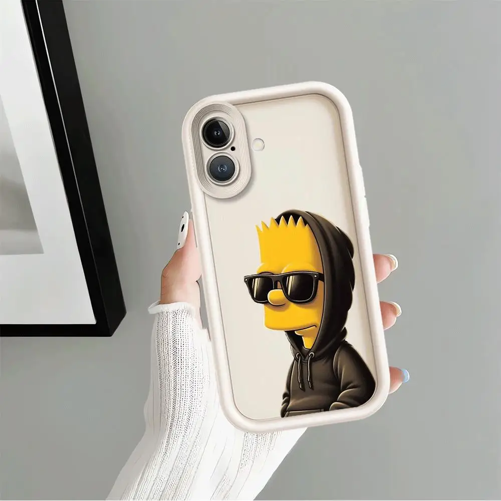The Simpsons Cool Bart Soft Phone Case Cover