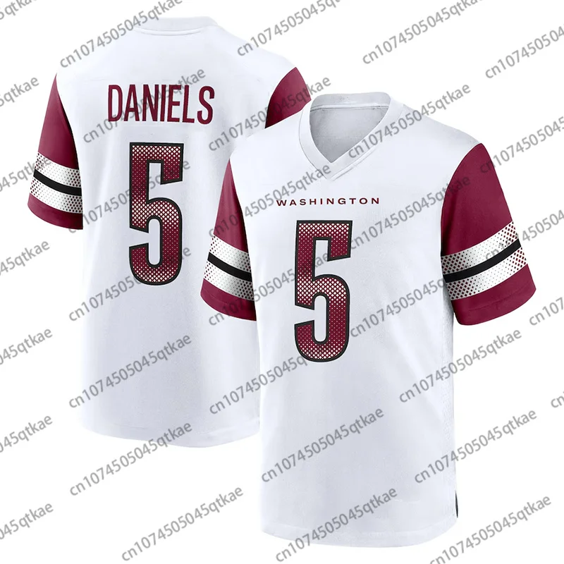 American Jersey SublimationFootball TShirt Washington Commanders No.17 Rugby Jersey Breathable Sports Large Size Unisex Tshirt